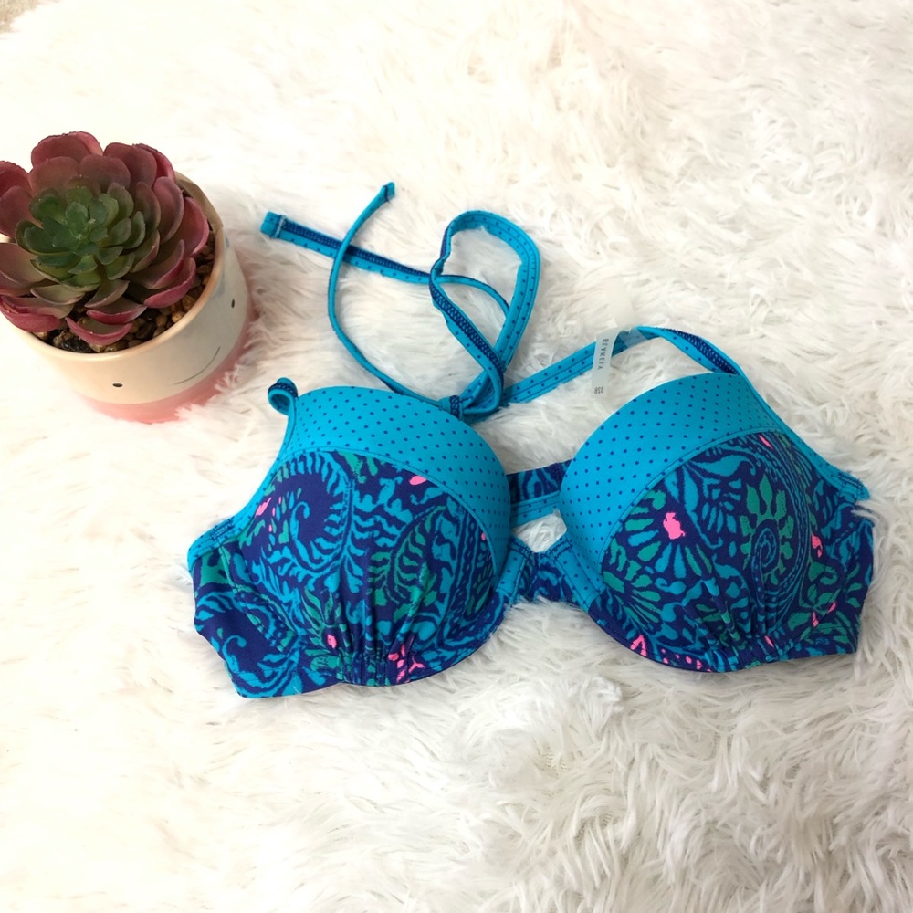 NEW Aerie blakely swim top size 32B